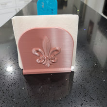 Load image into Gallery viewer, Fleur De Lis Napkin Holder | Kitchen | Patio | Deck | New Orleans | Decorative
