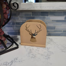 Load image into Gallery viewer, Deer Head Napkin Holder | 3D Printed | Antlers | Buck
